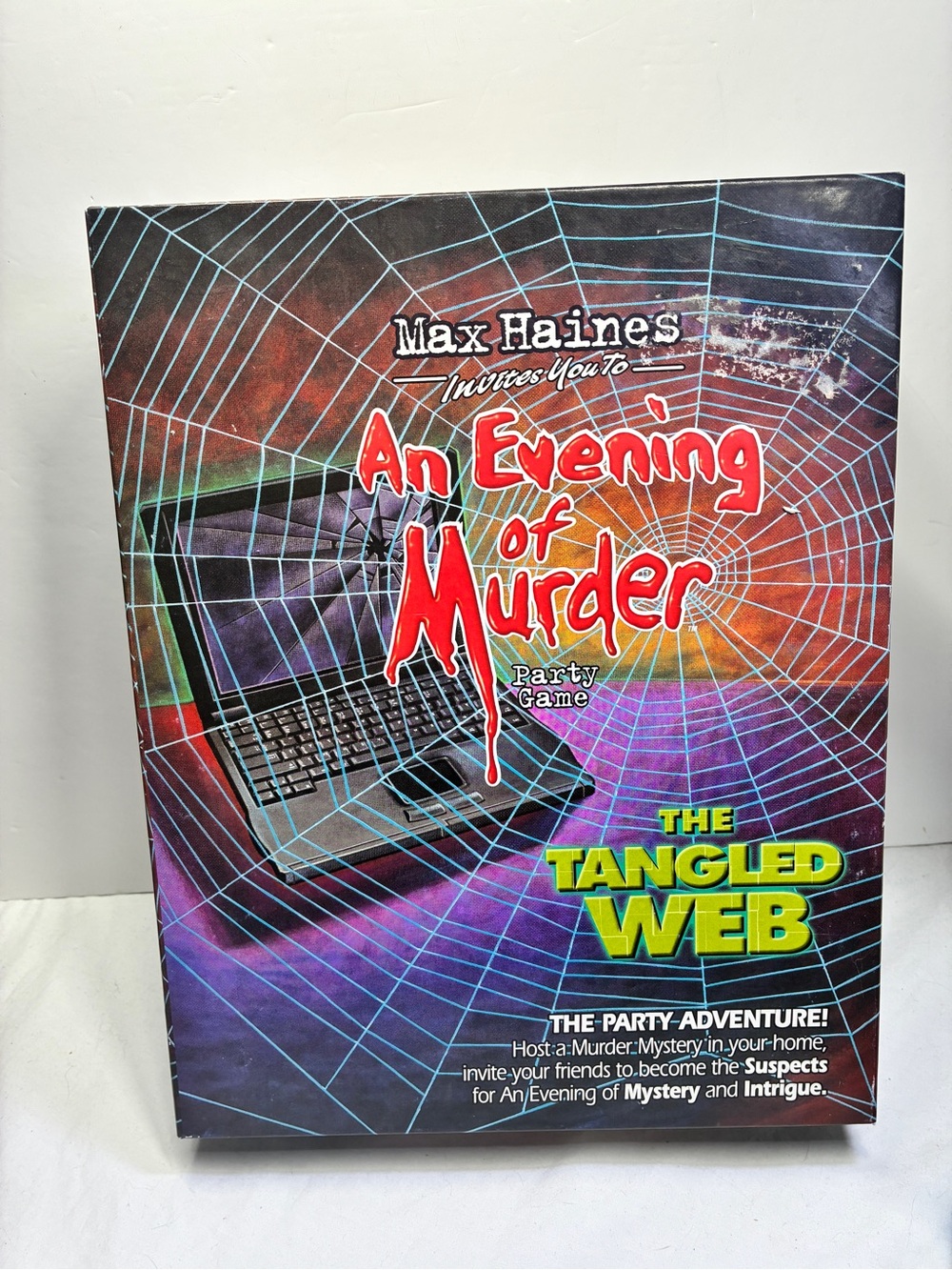 An Evening of Murder Roleplaying Mystery Party Game, The Tangled Web, Max Haines